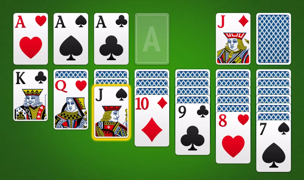 Solitaire card game