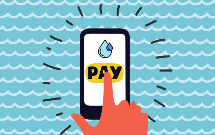 Pay your water bills just with few clicks on phone